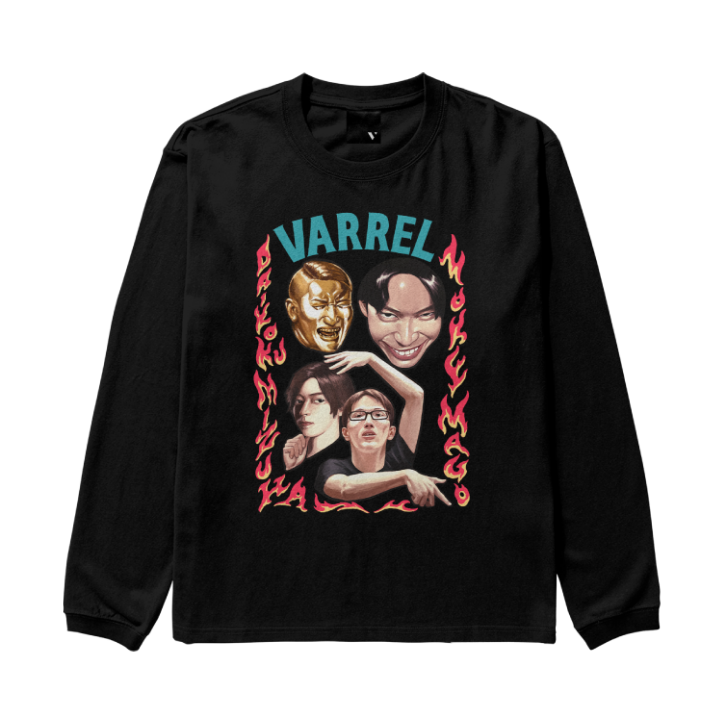 002 CHILDHOOD L/S TEE / BLK ロンT ダリフラ コラボ vaultroom 002