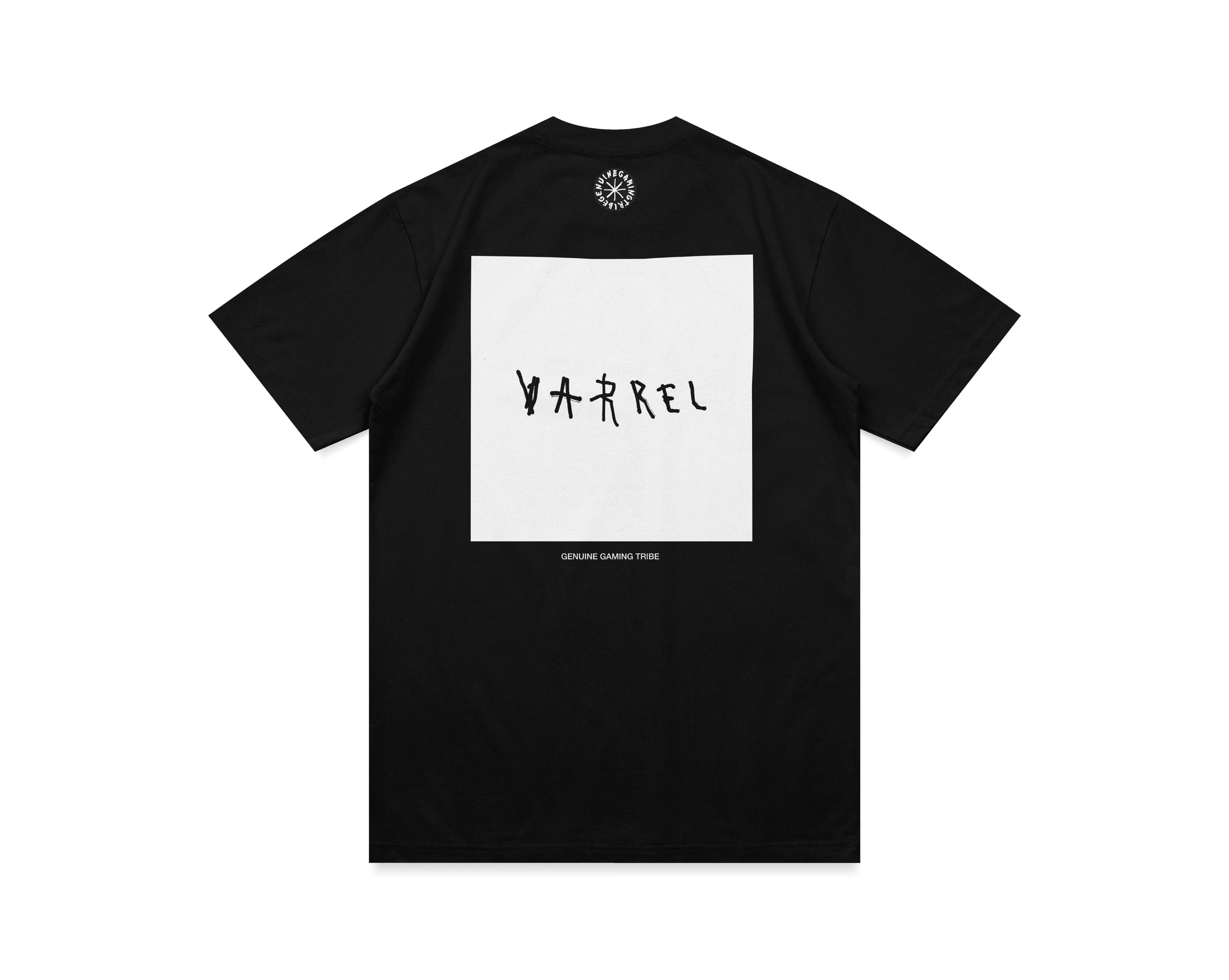 VARREL BACK BOX LOGO TEE / BLACK – VARREL OFFICIAL STORE