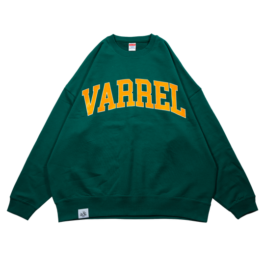 VARREL COLLEGE CREWNECK / GREEN