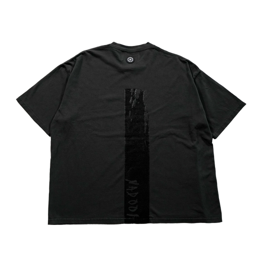 ONE MARK + BRUSH TEE / BLACK