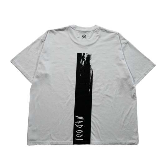 ONE MARK + BRUSH TEE / WHITE