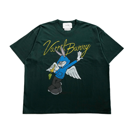 VINTAGE VARREL BUNNY TEE / D.GREEN