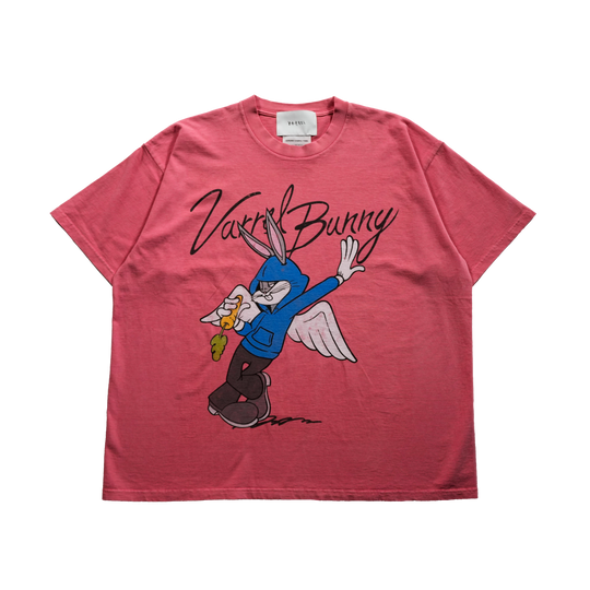 VINTAGE VARREL BUNNY TEE / PINK