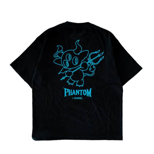 BACK LINE PHANTOM-KUN TEE / BLACK