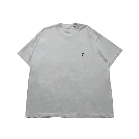 ONE MARK + BRUSH TEE / WHITE