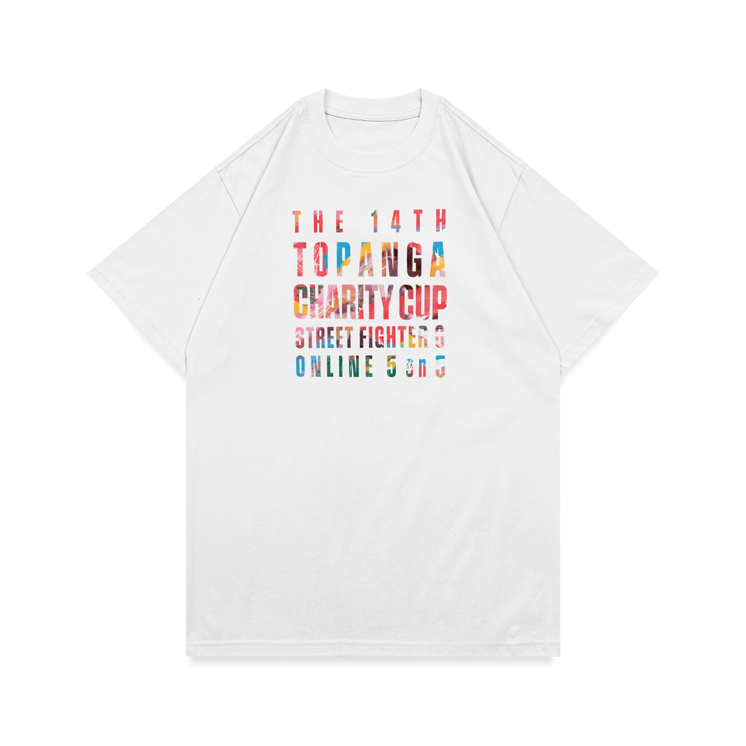 The 14th TOPANGA CHARITY CUP TEE / WHITE