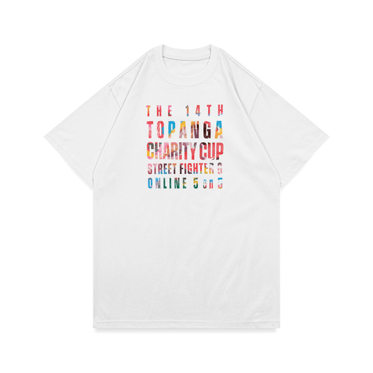 The 14th TOPANGA CHARITY CUP TEE / WHITE