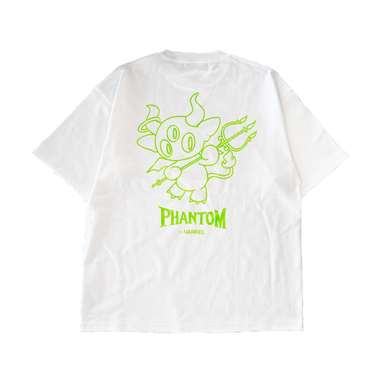 BACK LINE PHANTOM-KUN TEE / WHITE