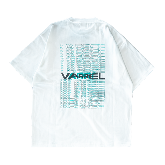 OVERLAP LOGO TEE / WHITE