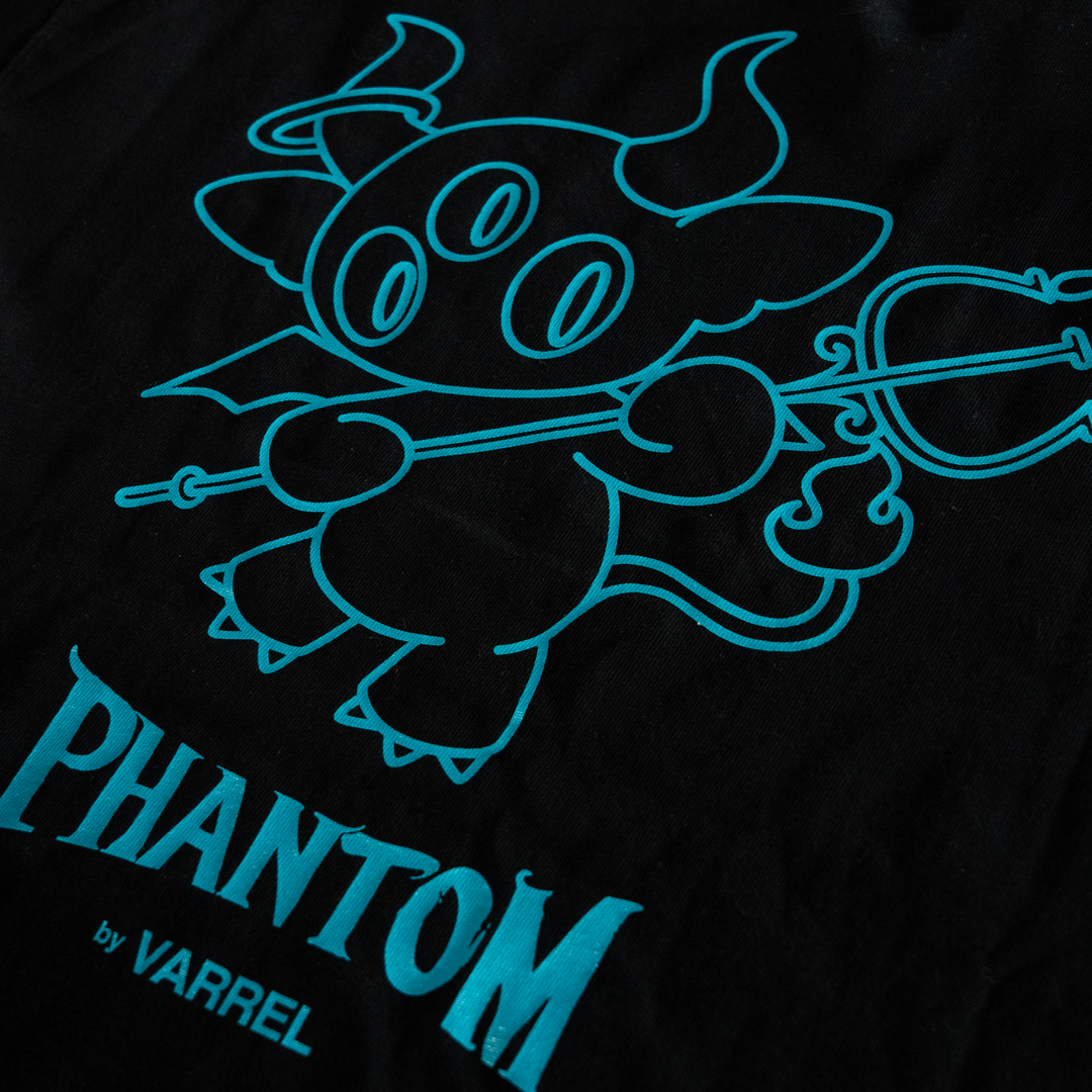 BACK LINE PHANTOM-KUN TEE / BLACK