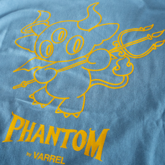 BACK LINE PHANTOM-KUN TEE / SAXE