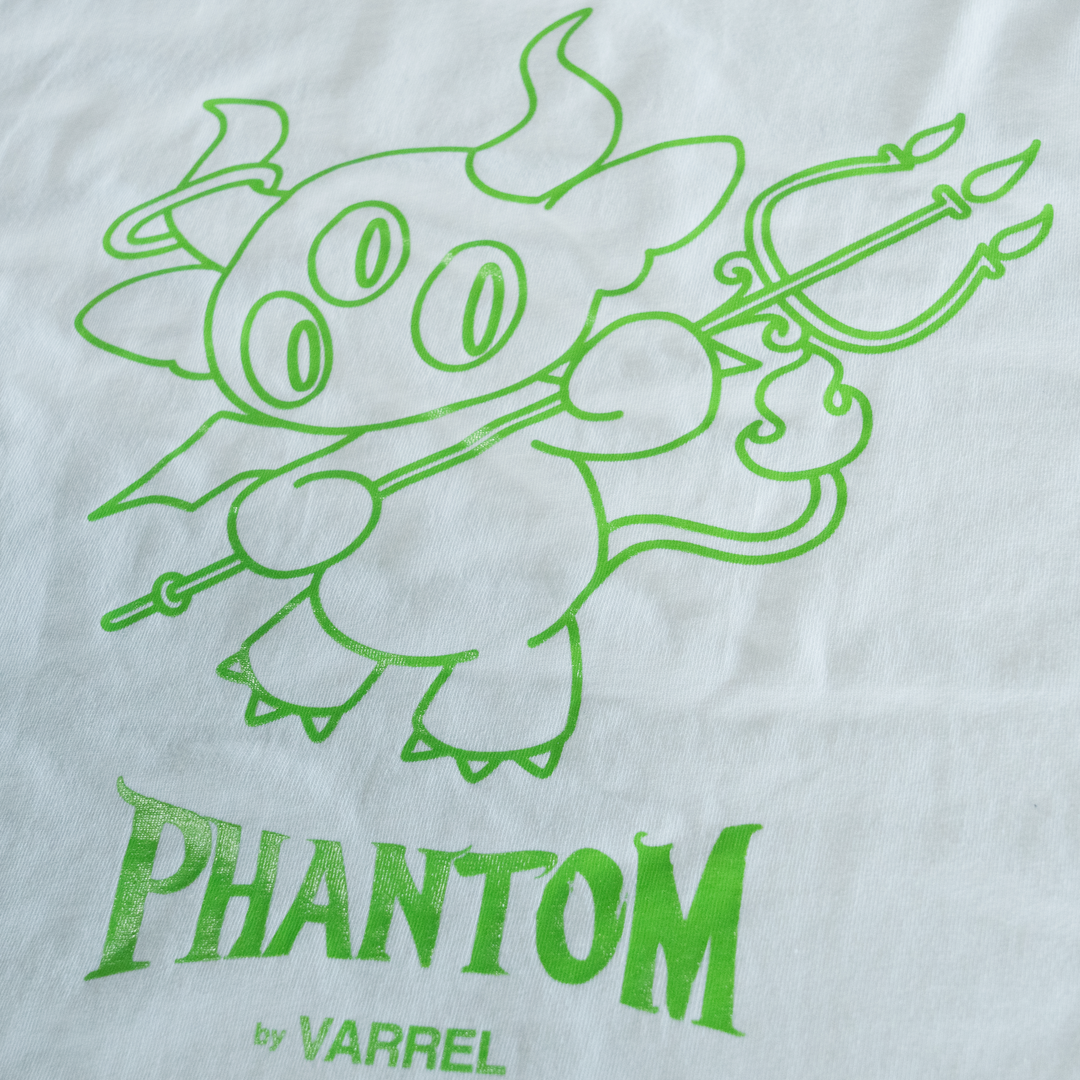 BACK LINE PHANTOM-KUN TEE / WHITE