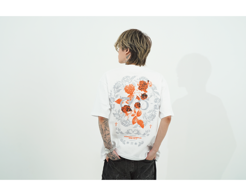 No 0.5 TEE / WHITE / BLACK