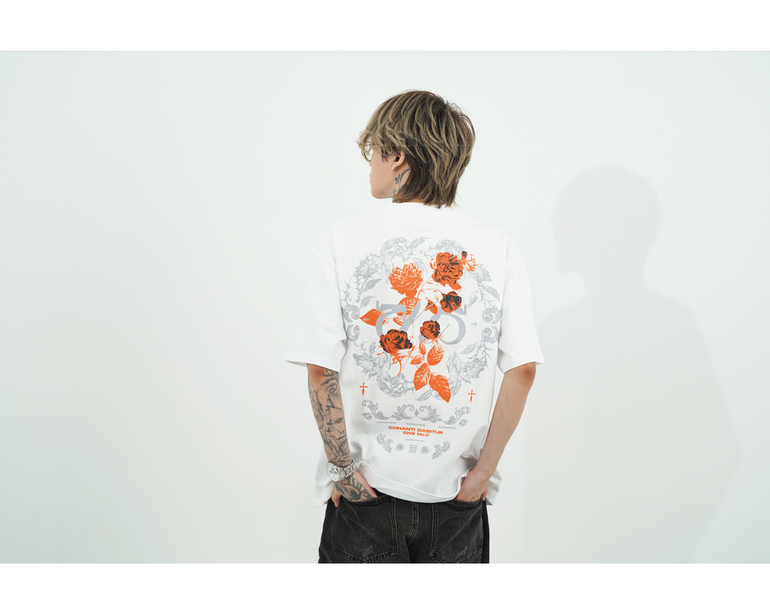 No 0.5 TEE / WHITE / BLACK