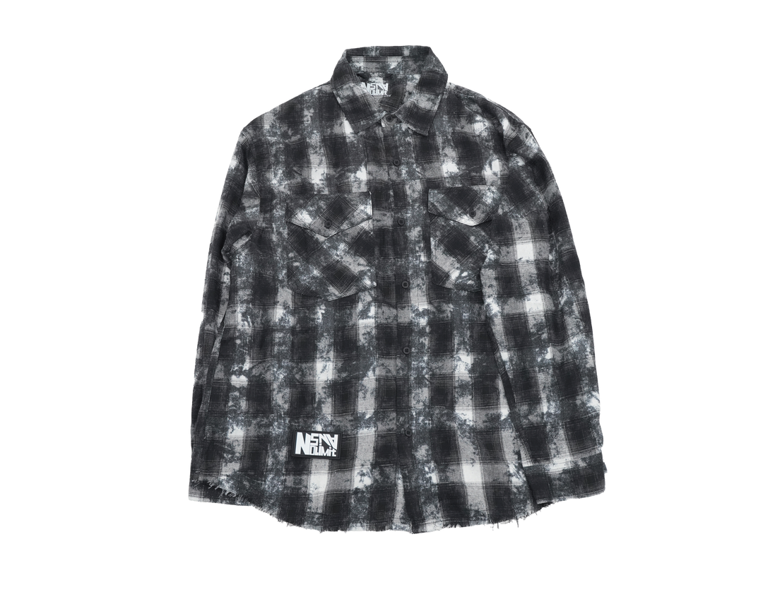 VINTAGE CHECK SHIRTS / BLACK / RED