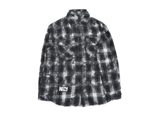 VINTAGE CHECK SHIRTS / BLACK / RED