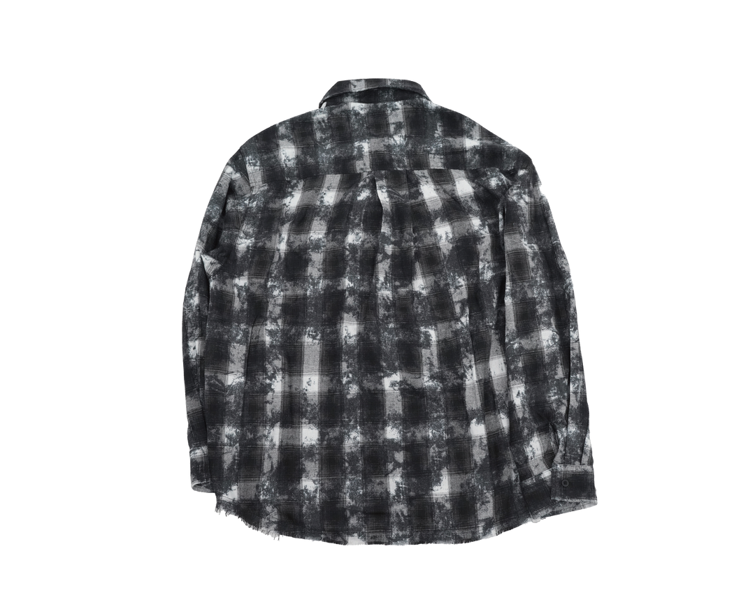 VINTAGE CHECK SHIRTS / BLACK / RED