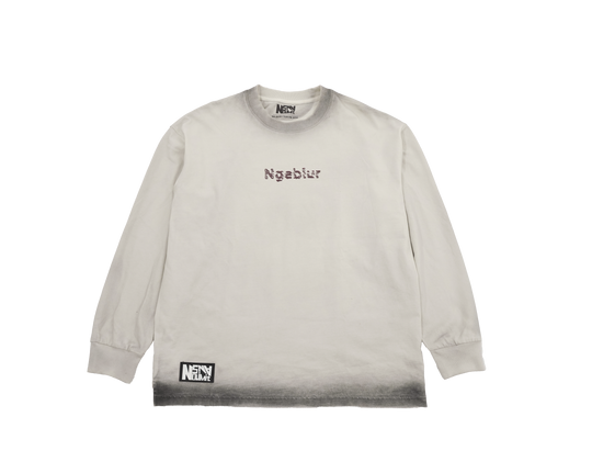 CIRCLE LS TEE / WHITE