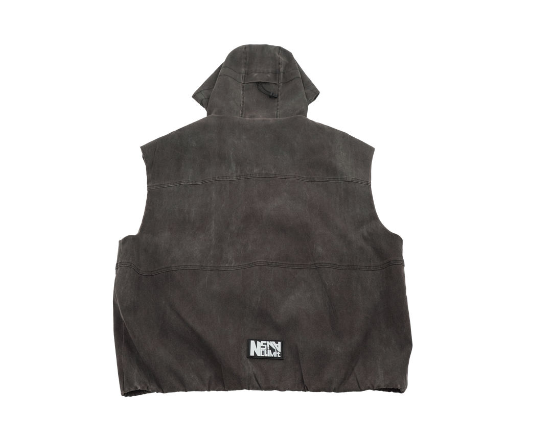 VINTAGE ARMY VEST / BLACK
