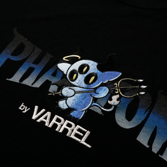 FRONT PHANTOM-KUN TEE / BLACK