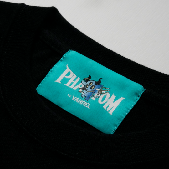 FRONT PHANTOM-KUN TEE / BLACK