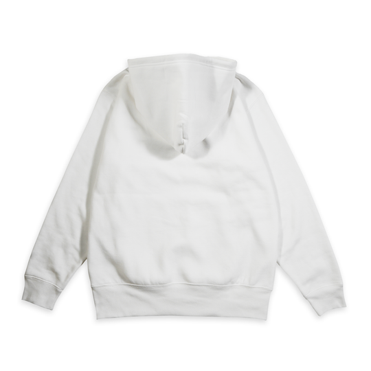 THUNDER LOGO HOODIE / WHITE