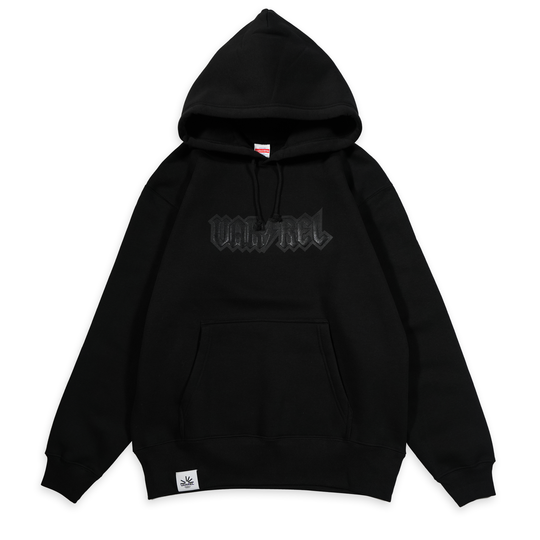 THUNDER LOGO HOODIE / BLACK