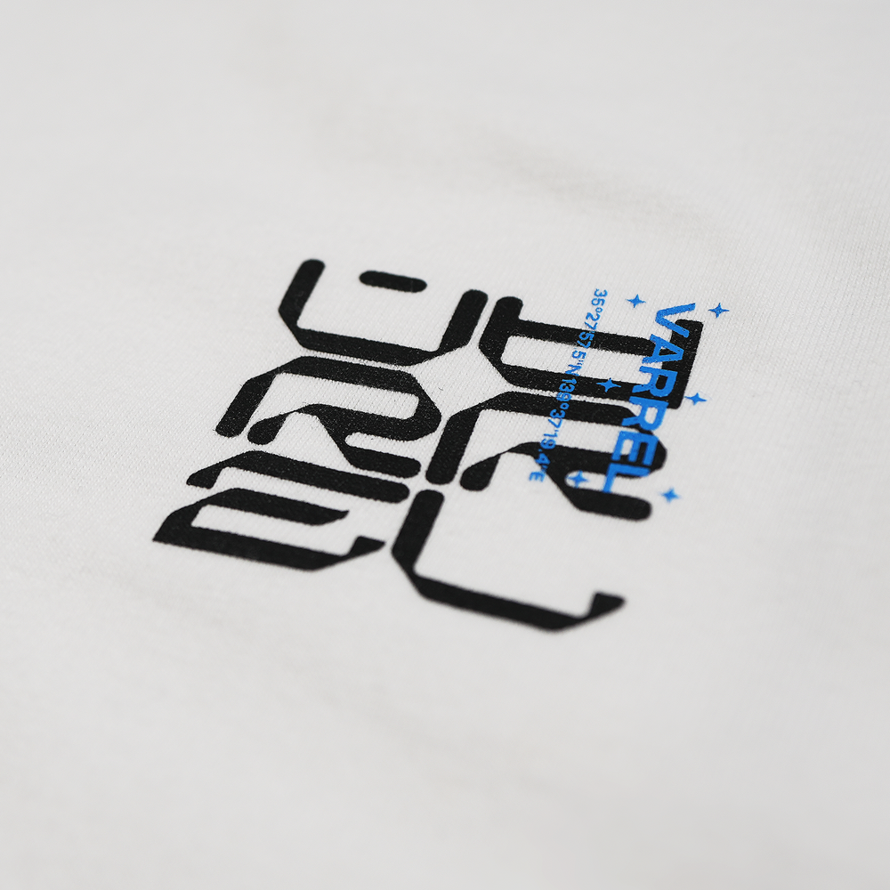 VARREL LOGO TEE / WHITE