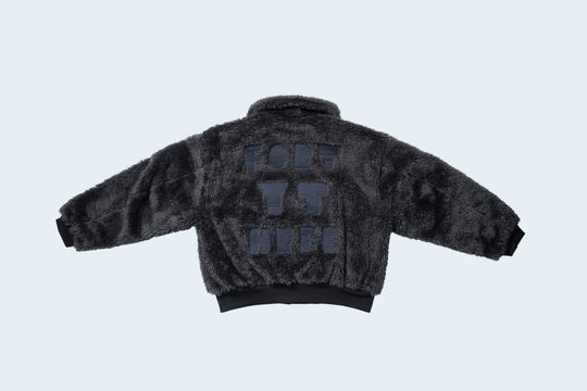 GRAPHITY BOA JACKET / BLACK ・ GRY
