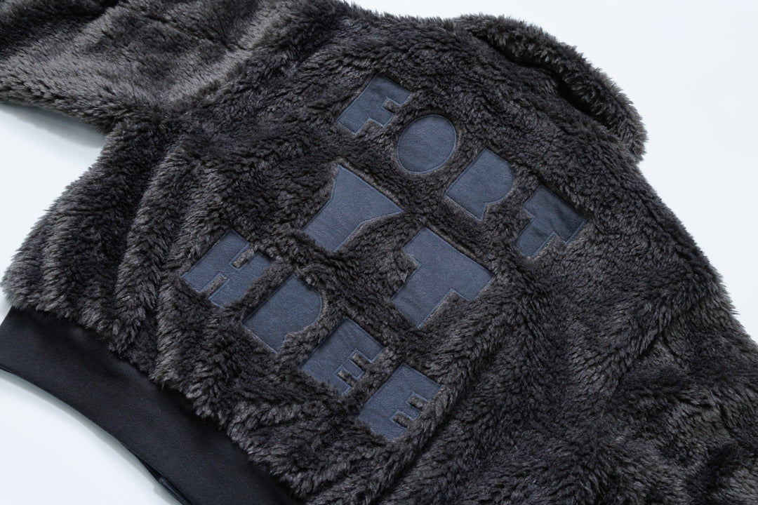 GRAPHITY BOA JACKET / BLACK ・ GRY