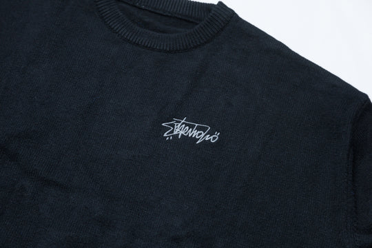 JACQUARD KNIT / BLACK ・ YELLOW
