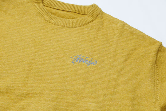 JACQUARD KNIT / BLACK ・ YELLOW