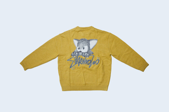 JACQUARD KNIT / BLACK ・ YELLOW