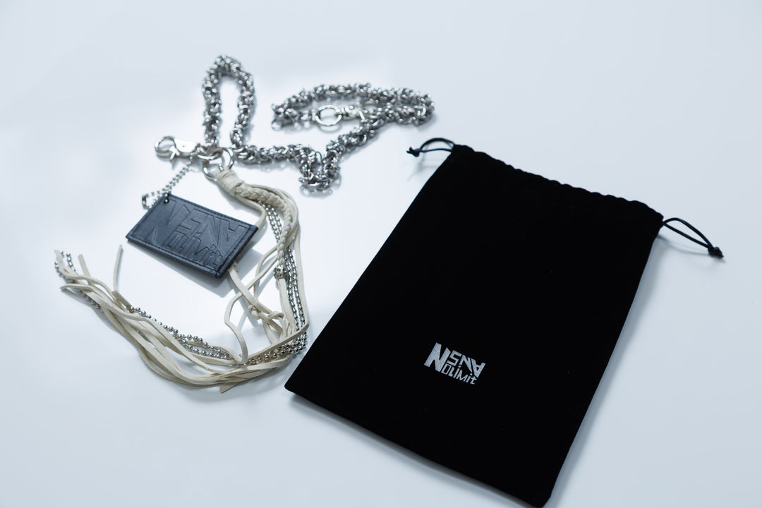 ANS WALLET CHAIN / BLACK ・ WHITE