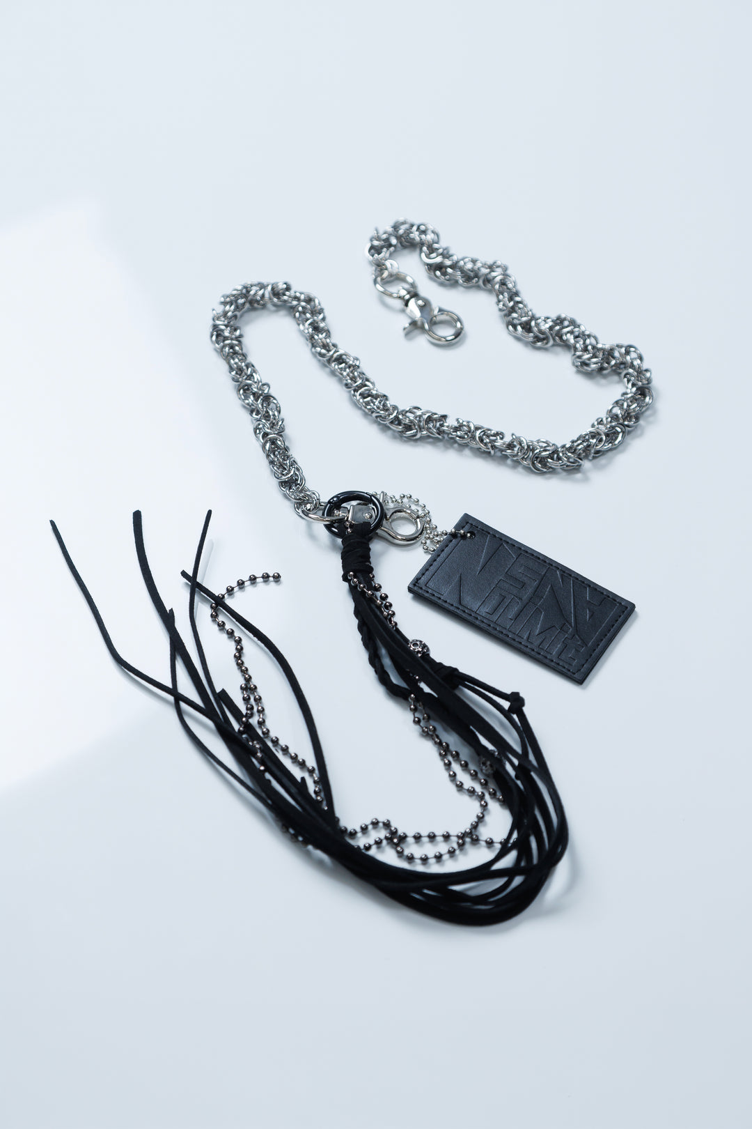 ANS WALLET CHAIN / BLACK ・ WHITE