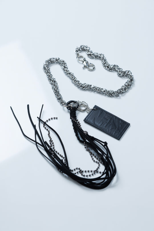ANS WALLET CHAIN / BLACK ・ WHITE