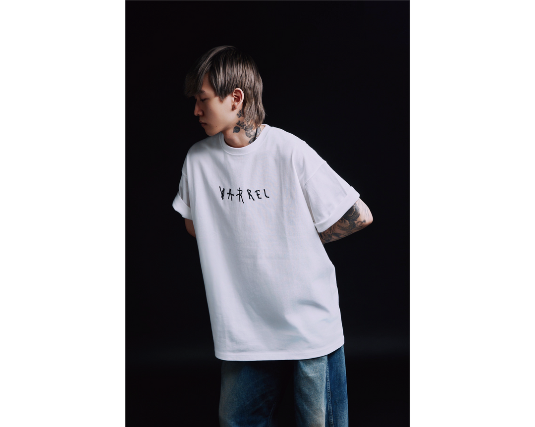 VARREL ROOTS LOGO TEE / WHITE