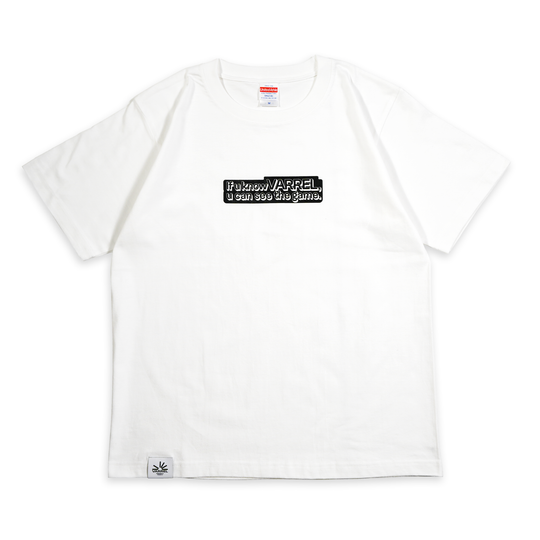 MESSAGE TEE / WHITE